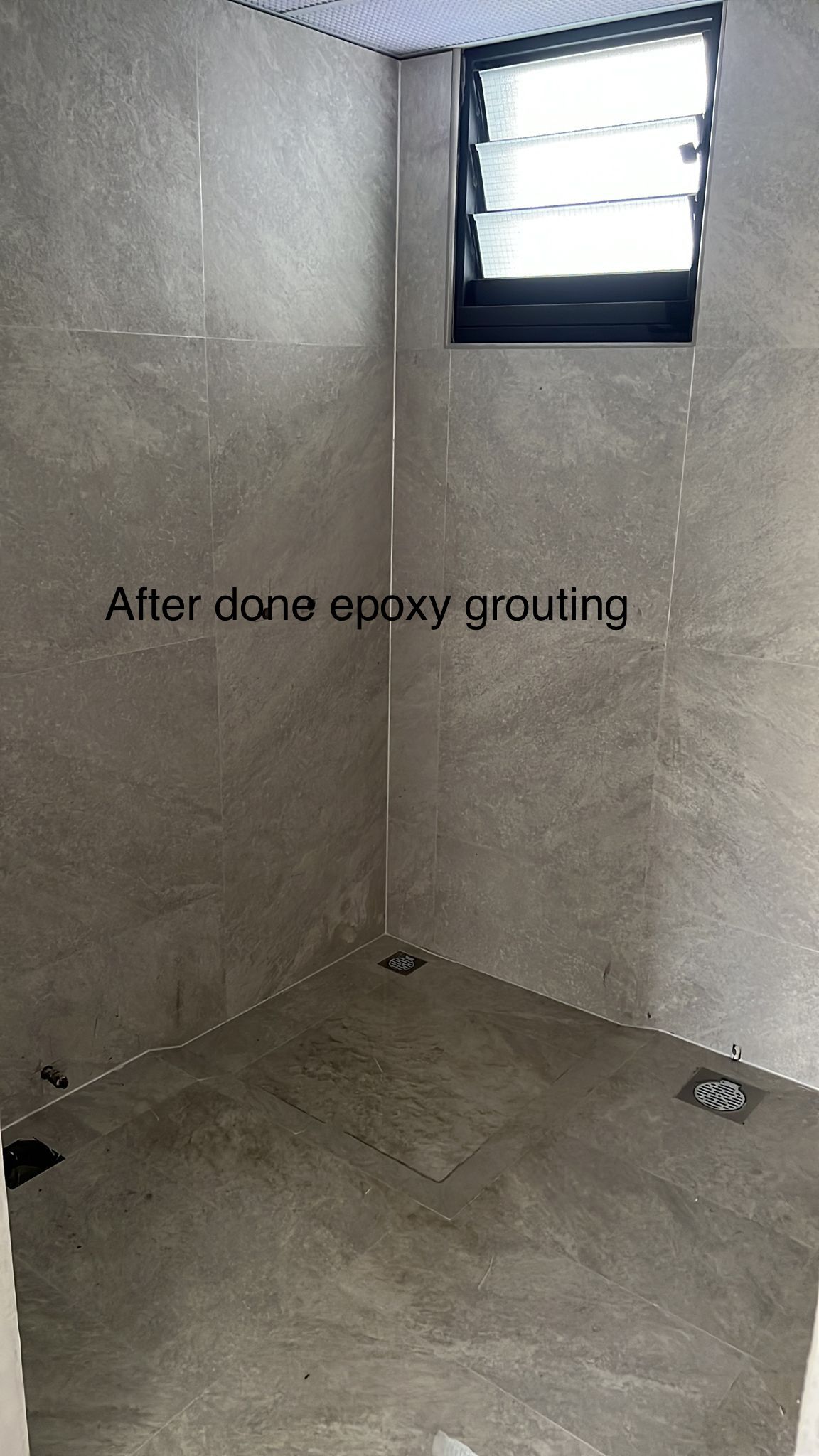 Epoxy Grouting Process