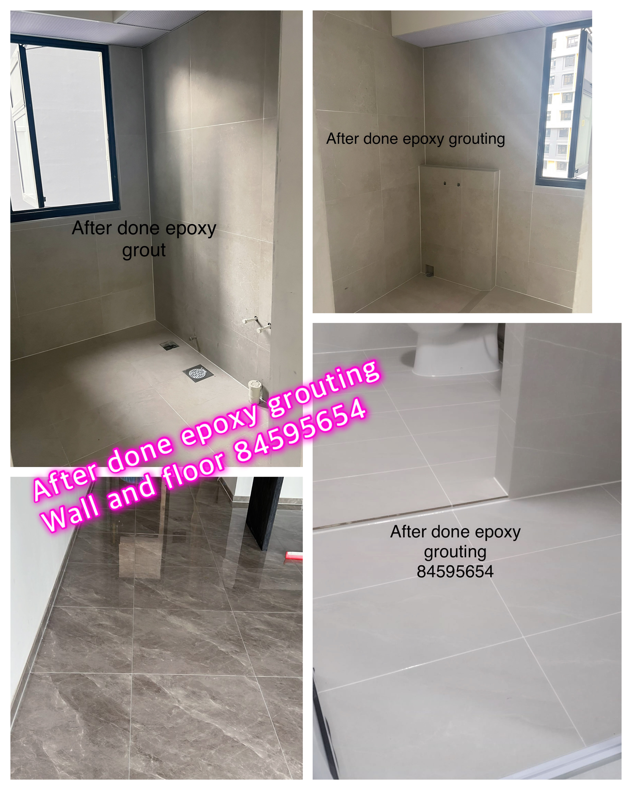 Epoxy Grouting Process