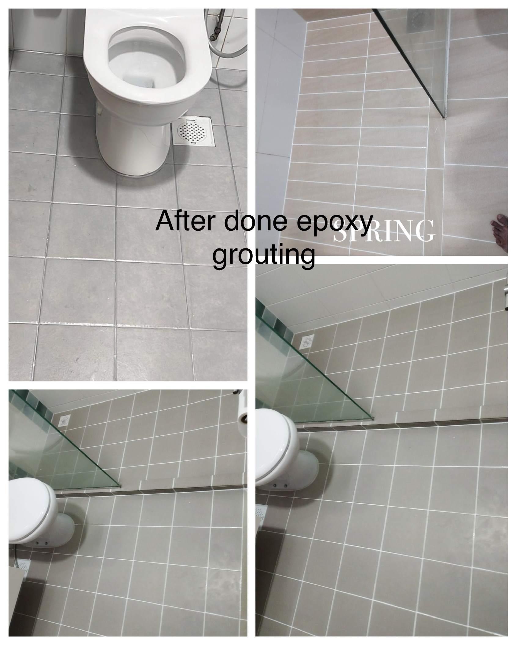 Epoxy Grouting Process
