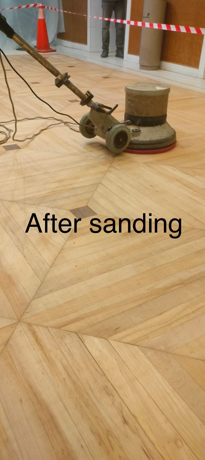 Marble floor polish done.